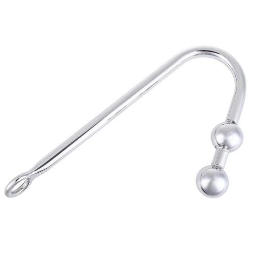 Anal Hooks Steel Hook Anal Balls Pleasurable Stainless Two 4417 0204